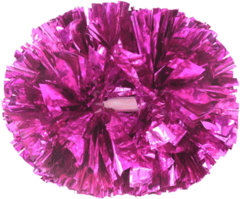 2/6/12PCS Cheerleading Pom Poms with Baton Handle for Team Spirit Sports Dance Cheering Kids Adults