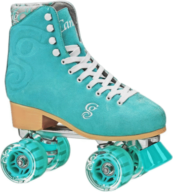 ROLLER DERBY Candi Girl U774 Carlin Quad Artistic Roller Skates Seafoam Ladies Sz 6