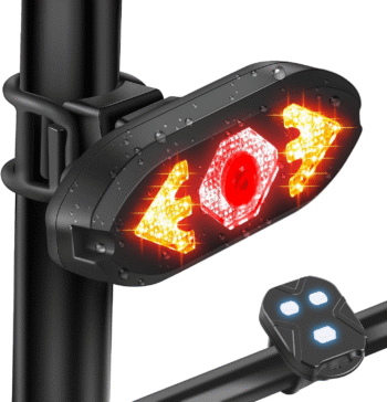 Bike Tail Light USB Rechargeable Bicycle Bike Rear Light Waterproof Safety Warning Back Lights for Night Riding Mountain Bike Accessories
