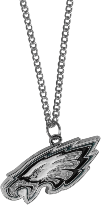 NFL  Fan Shop Philadelphia Eagles Chain Necklace with Small Charm 22 Inch Team Color