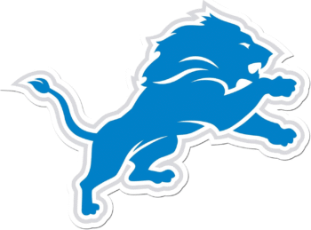 NFL  Fan Shop Detroit Lions Auto Decal 8 Inch Sheet Team Color