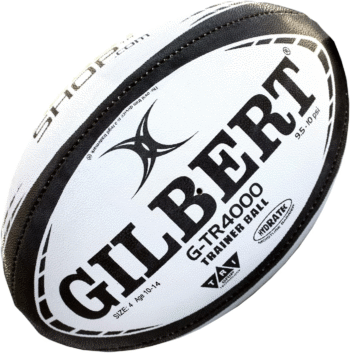 X  G-TR4000 Rugby Ball - Adult and Youth Sizes 3, 4, and 5 - Hand Stitched - 3 Ply Construction