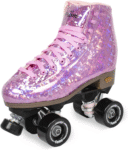 Sure-Grip Prism plus Roller Skates Indoor (Pink, Size 5)
