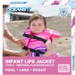 US Coast Guard Approved Life Jacket for Infant, Kids, Youth, – Type II & III Vest, Personal Flotation Device