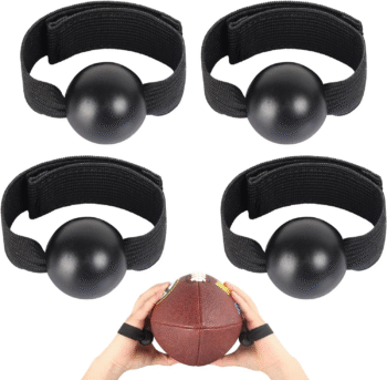 4PCS American Football Catching Trainer Band - Rugby Receiver Training Aid - Volleyball Catching Hand Strap Beginner Practice Fingertip
