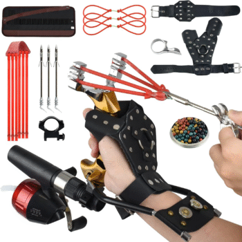 Slingshot,Wrist Support Rocket Fishing and Hunting,Dual Purpose Slingshot for Hunting Hand