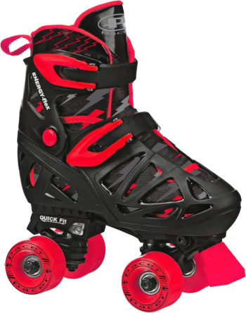 Pacer XT70 Childrens Quad Roller Skates with Adjustable Sizing